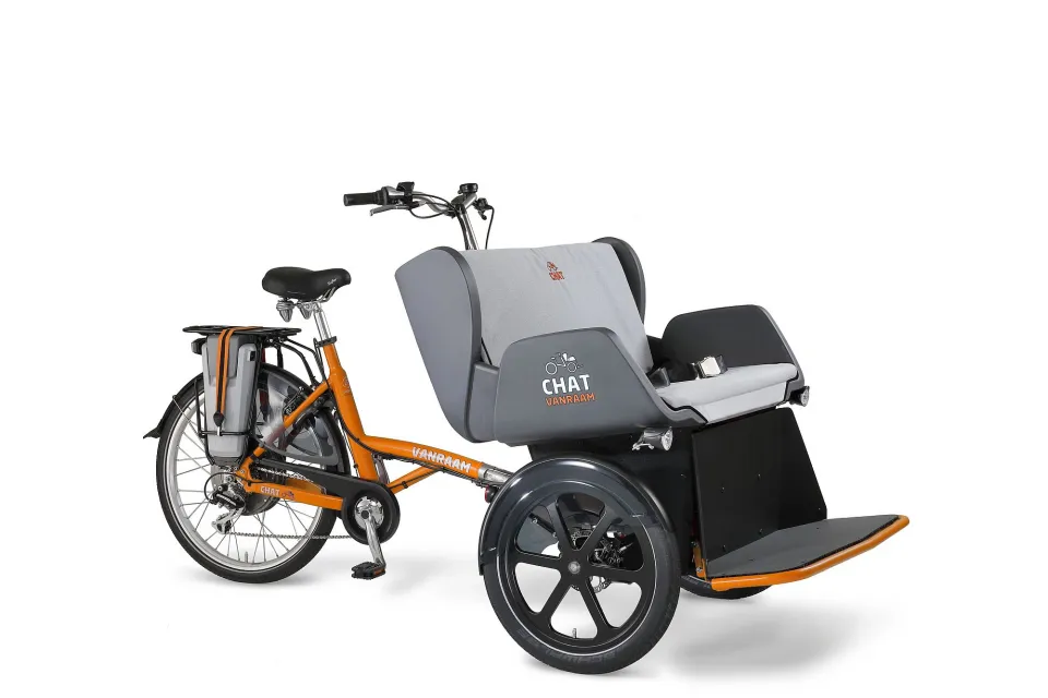 Chat Riksja fiets van Raam 10