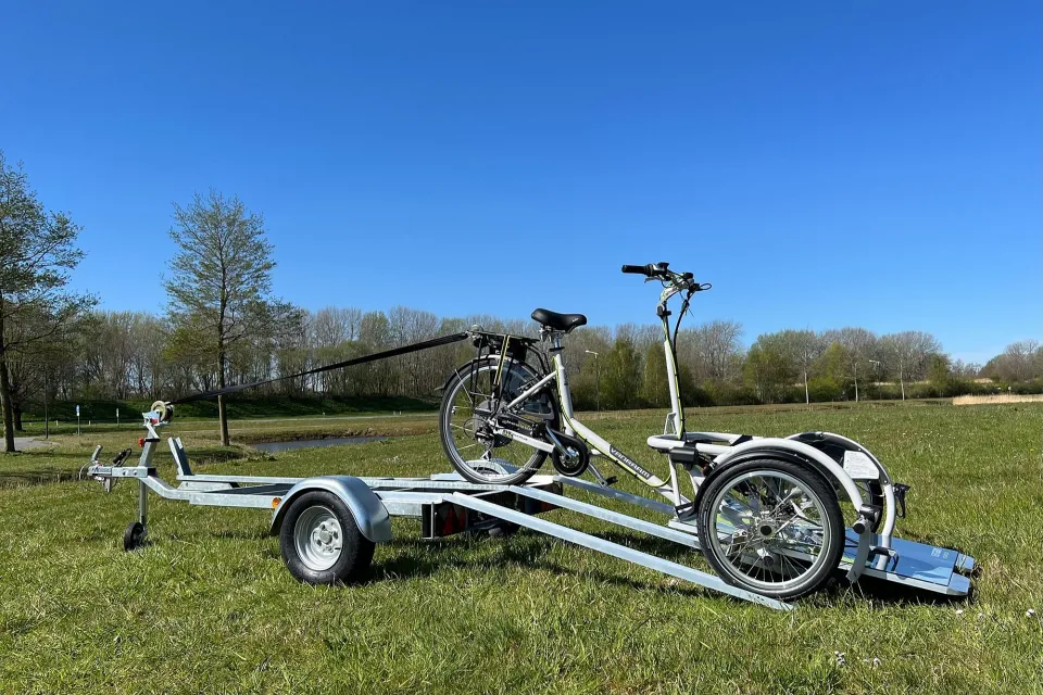 Rolstoelfiets aanhanger 3