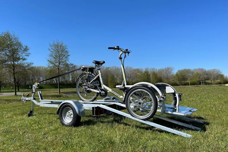 Rolstoelfiets aanhanger 5
