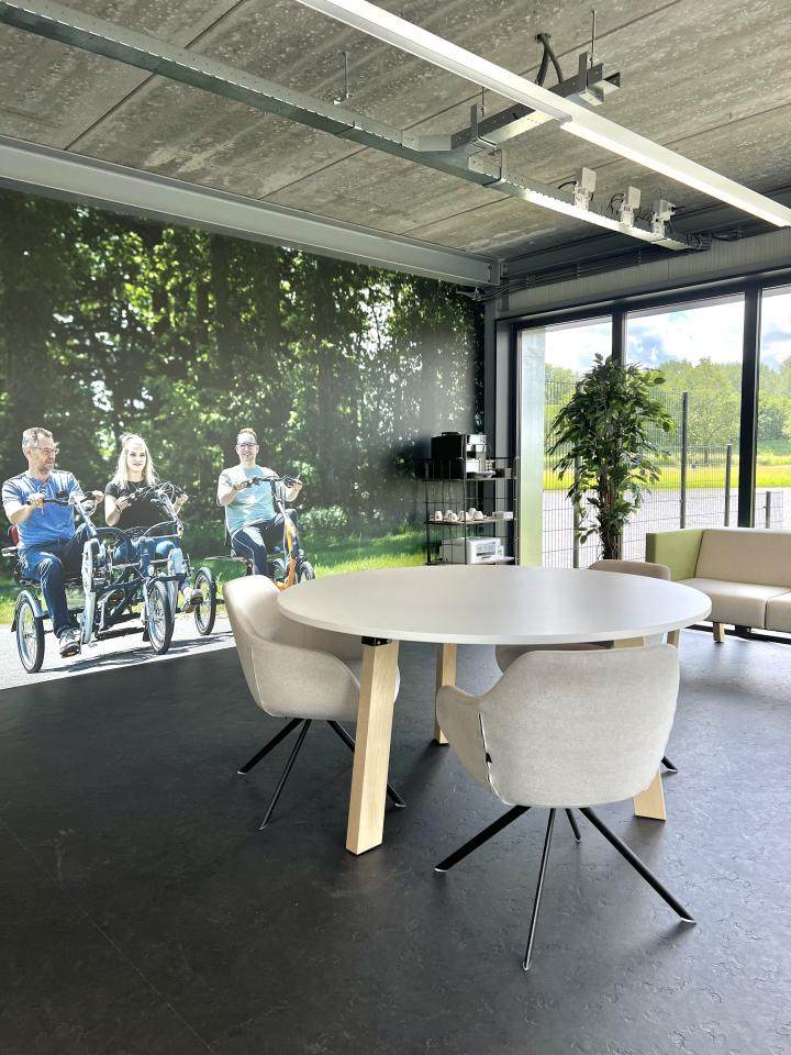 Showroom fietsparcours