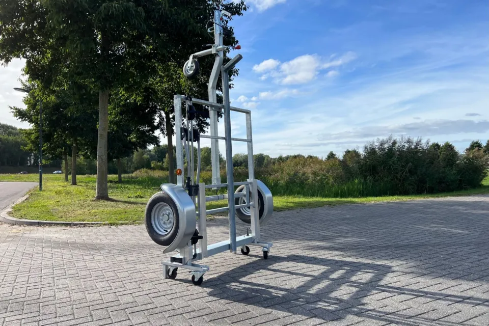 Opbergsysteem aanhanger