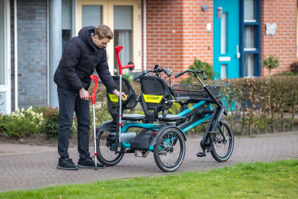 Duofiets Fun2Go stokhouder