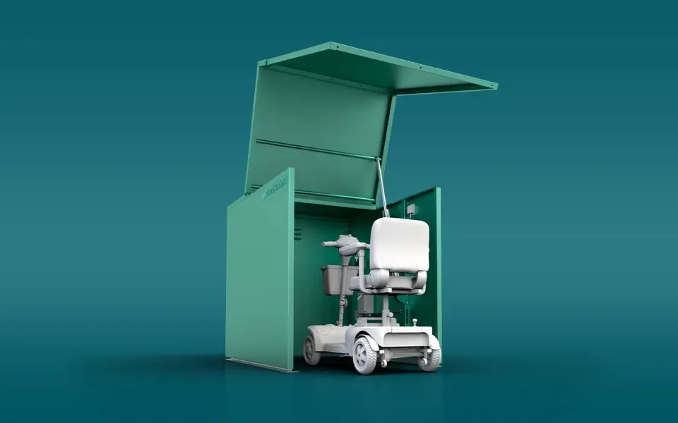 Care4More scootmobiel berging