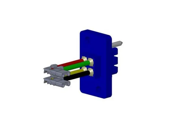Connector Hirose cube accu