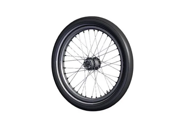 Wiel VeloPlus rolstoelfiets links voor