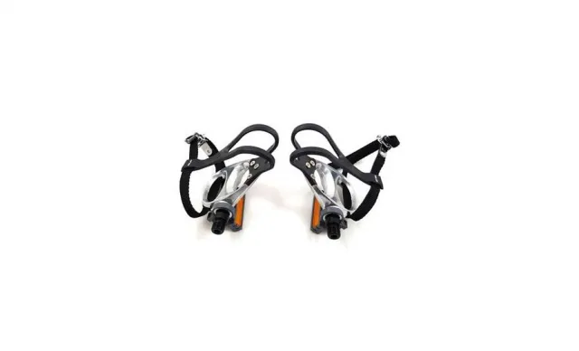 Pedalen met toeclips set