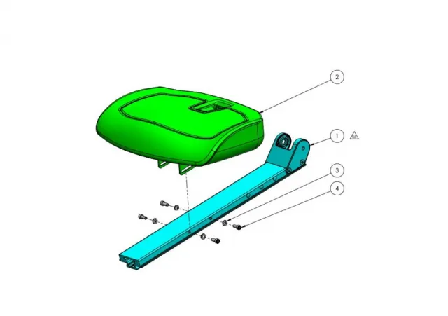 Extrusieslede zitting Billy
