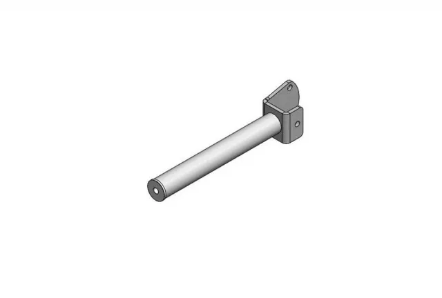 Steunwielpoot FunTrain 1 zilver