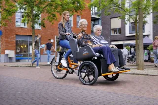 Chat Riksja fiets van Raam