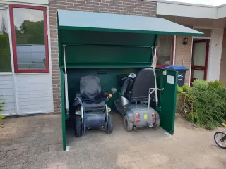 Duo scootmobiel stalling 1