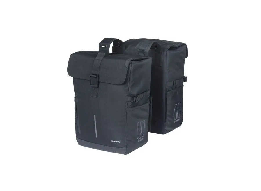 Fietstas basil move dubbel 30 liter