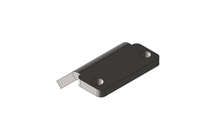 Blokkeerplaat zitting